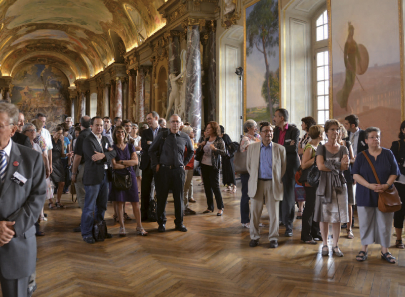Les congressistes accueillis à la mairie de Toulouse