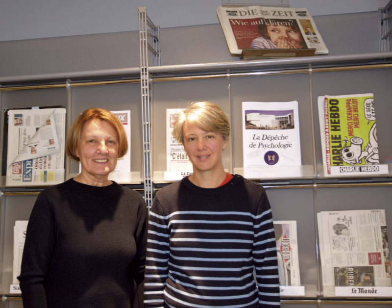 Anne Guégan et Anne-Claude Bobin