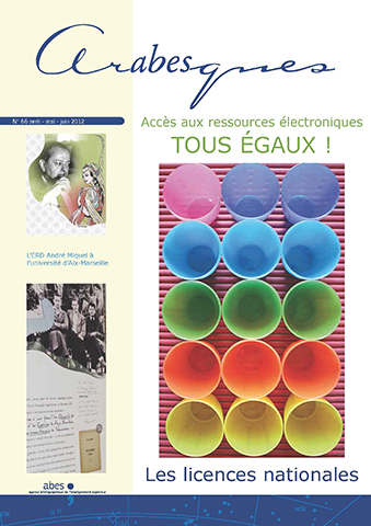 Arabesques n° 66 - Couverture