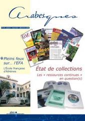 couverture Arabesques n°44