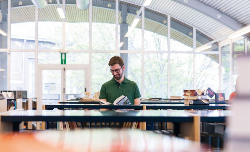 Bibliothèque Alpha (Architecture, lettres, philosophie, histoire et arts) de l’Université de Liège
