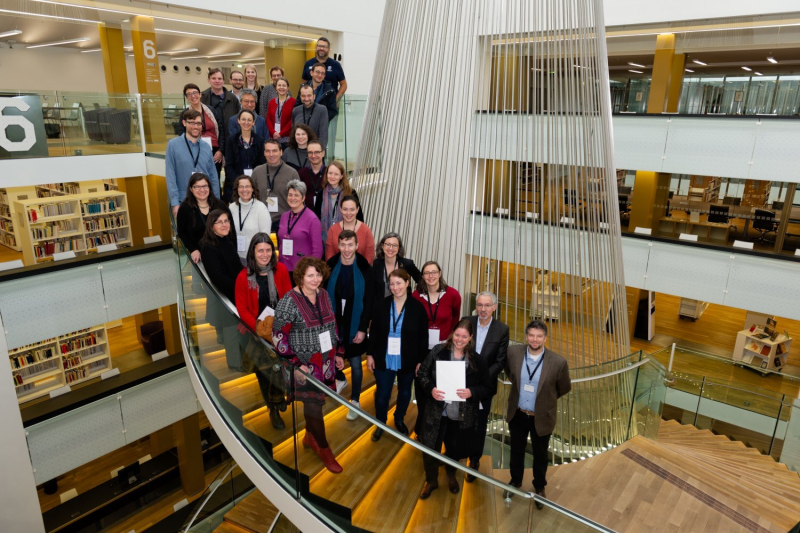 Photo de groupe lors de la journée des
            référents de novembre 2021