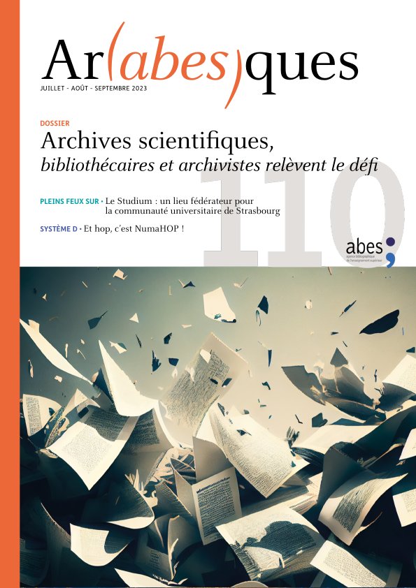 Couverture Arabesques N°110