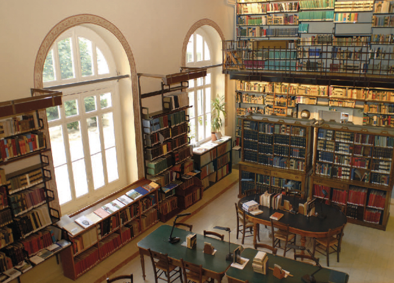 La bibliothèque de l’École française d’Athènes