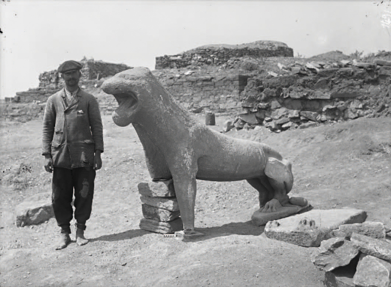 La terrasse des lions à Délos [s.d.]