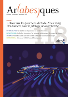 Couverture Arabesques N°118