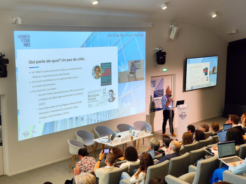 Nicolas Morin, directeur de l’Abes, Clôture des Journées d’étude Abes 2025