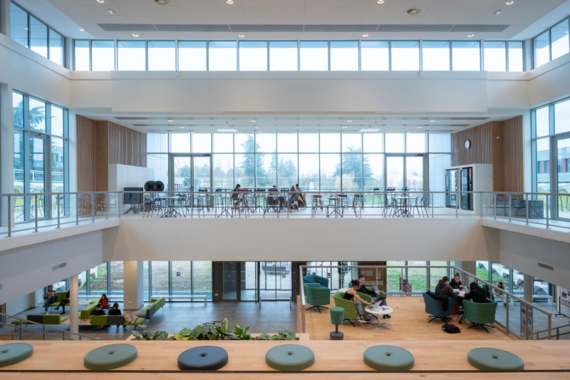 Espace cafétéria et terrasse