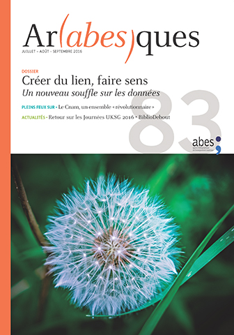 Arabesques n° 83 - Couverture