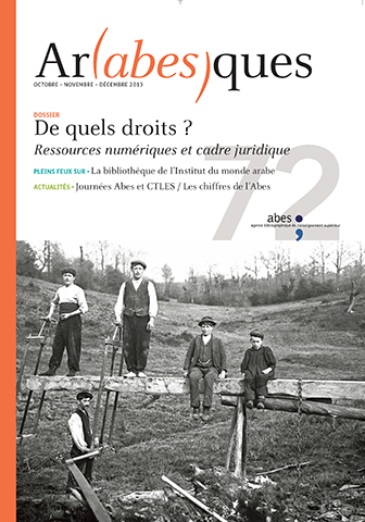 Arabesques n° 72 - Couverture