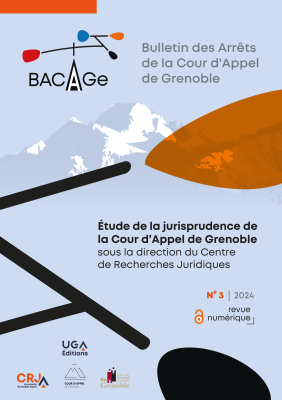 Couverture BACAGe 3
