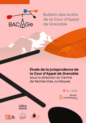 Couverture BACAGe 4