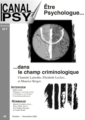 Couverture du n°45