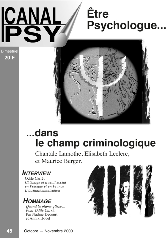 Couverture du n°45
