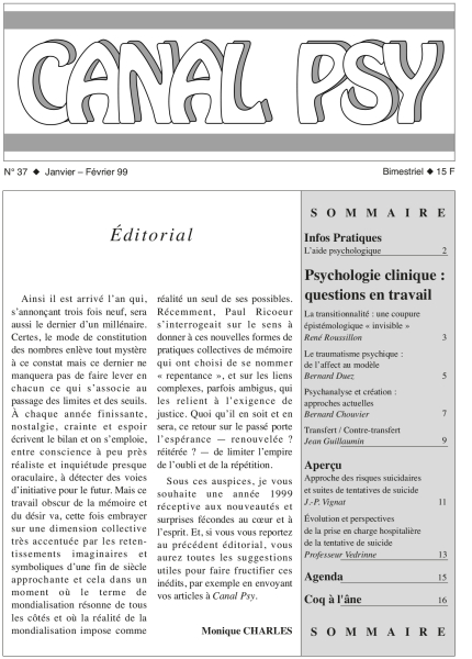 Couverture du n°37