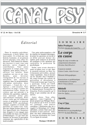 Couverture du n°33