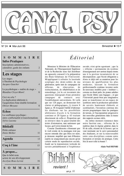 Couverture du n°24