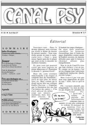 Couverture du n°28