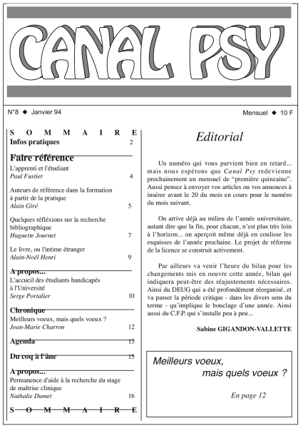 Couverture du n°8