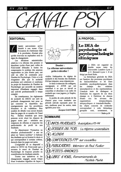 Couverture du n°4