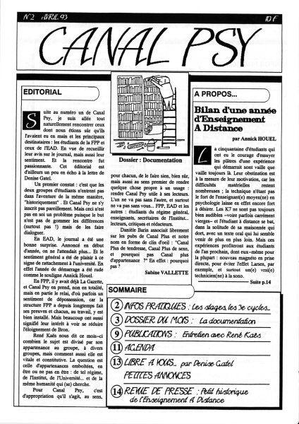 Couverture du n°2