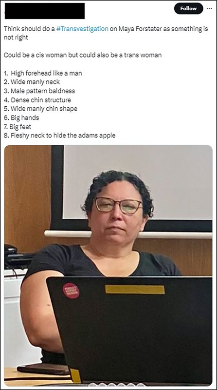 Example 25. Retrieved from X/Twitter.