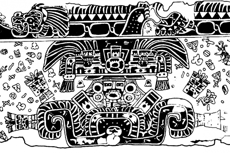 Figure 3. – Le Serpent emplumé.