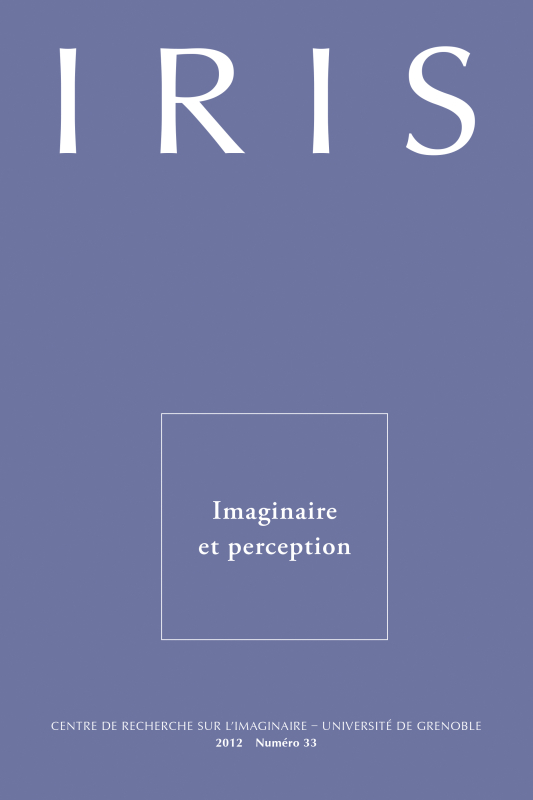 Couverture Iris, 33 | 2012