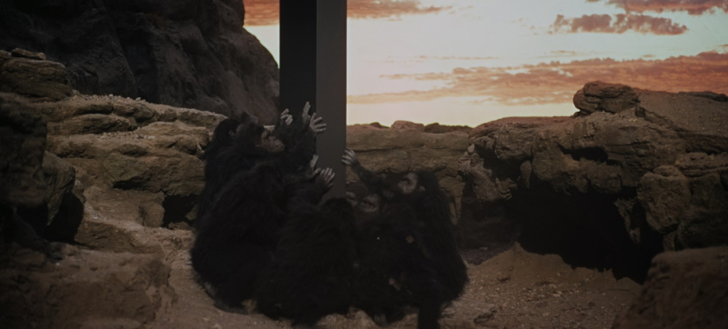 Figure 2. – 2001, l’Odyssée de l’espace (Stanley Kubrick, 1968), photogramme personnel.