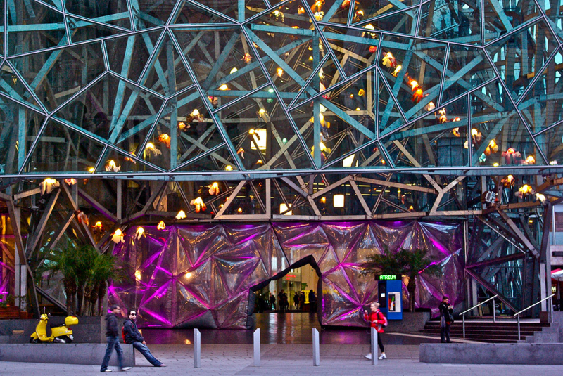 Ill. 14 : L’entrée de l’Atrium de Federation Square, Melbourne