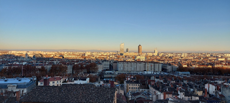 Photo de la ville de Lyon, photographie Matthieu Bouchet