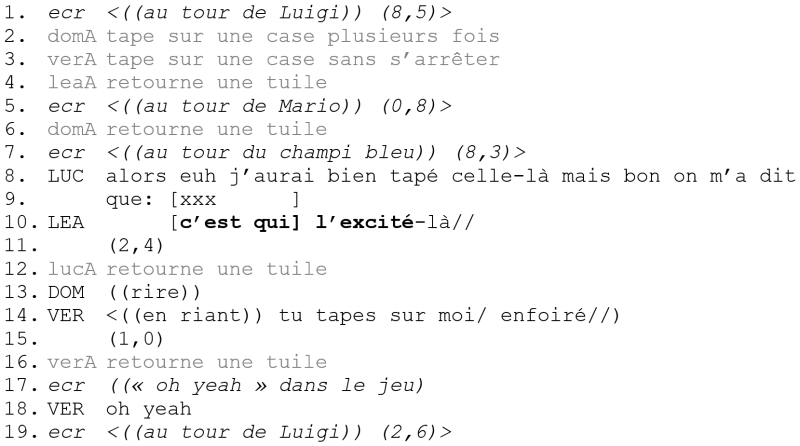 Extrait 2 : C’est qui l’excité là (1h48)18