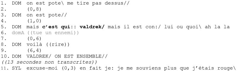 Extrait 4c : C’est qui valdrek (4h33)22