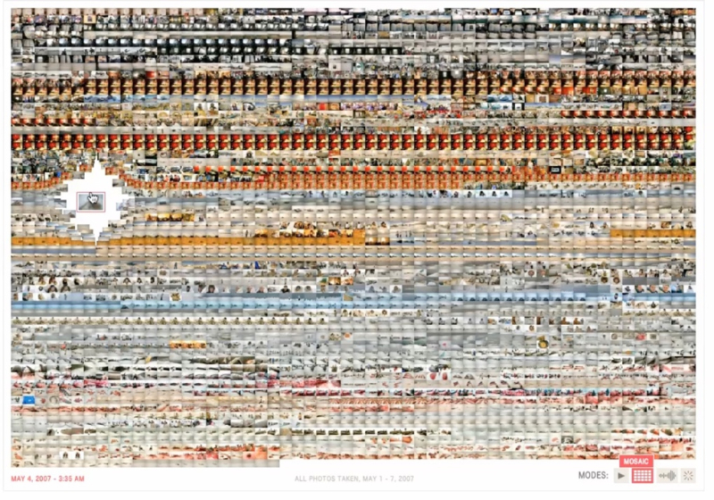 Figure 5. La mosaïque de The Whale Hunt de J. Harris