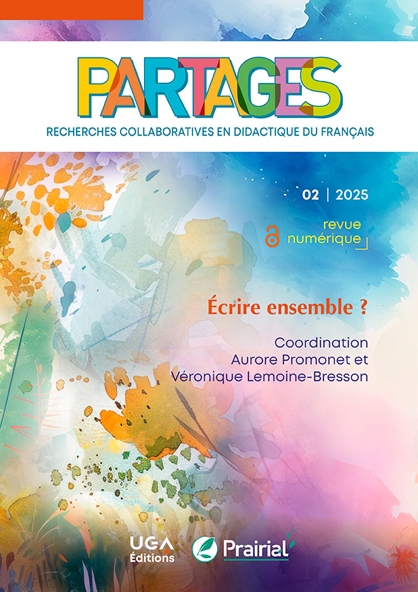 Couverture Partages, 02 | 2025