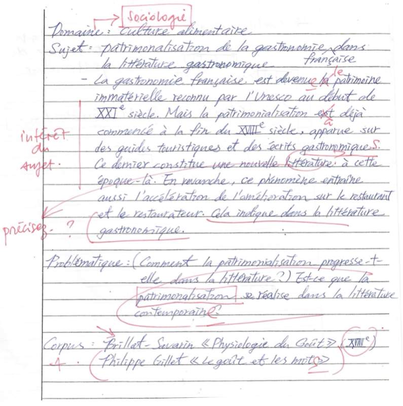 Figure 10. – E2 : projet.