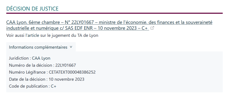 L’interface publique du formulaire.