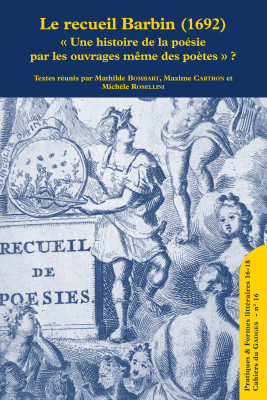 Le recueil Barbin (1692)