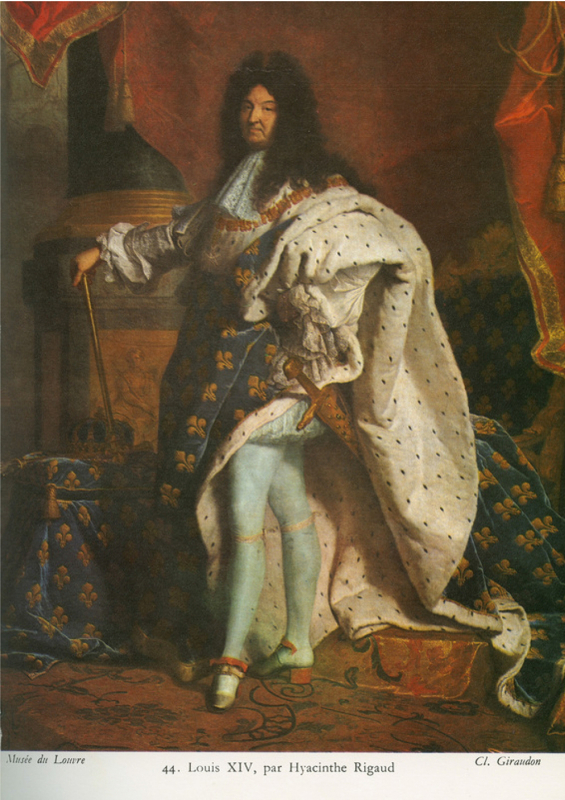 Fig. 2. Portrait de Louis XIV choisi pour illustrer le chapitre sur Racine dans le Lagarde et Michard de 1970. Les Collections du musée national de l’Éducation (réseau Canopé)