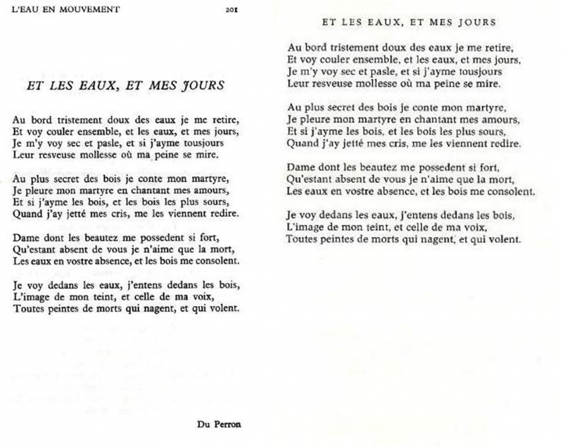 Fig. 1. À gauche, Jean Rousset, Anthologie de la poésie baroque française, Paris, Armand Colin, 1961 ; à droite, Robert Kanters, Anthologie de la poésie française. Le xviie siècle, t. I, Lausanne, Éditions Rencontre, 1967.