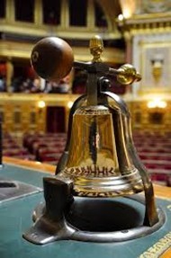 La cloche du président de séance