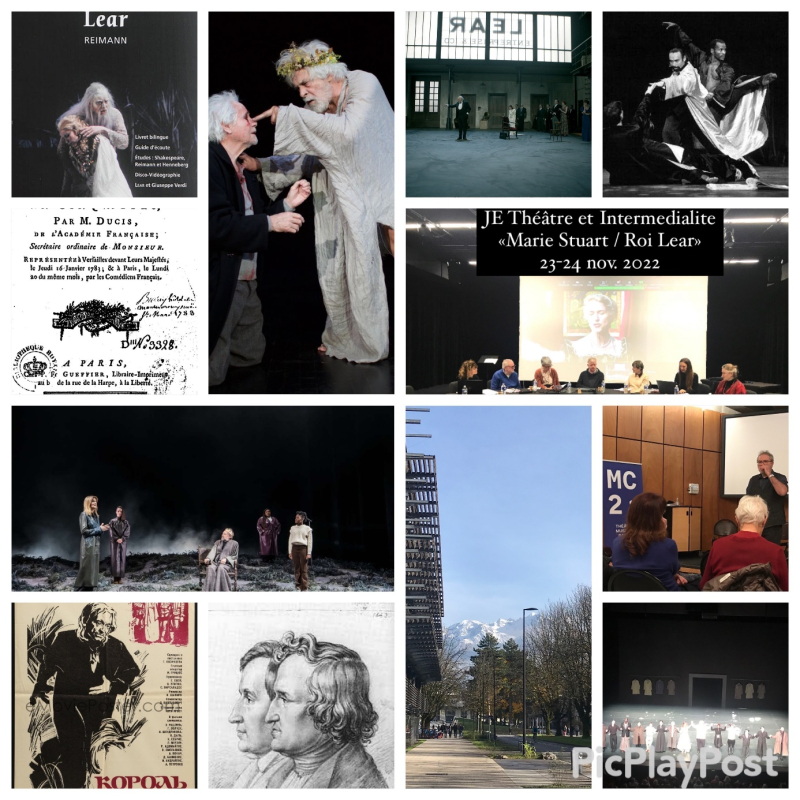 Poster « Retour sur images, Lear inter- et pluri-médial » (24 nov. 2022).
