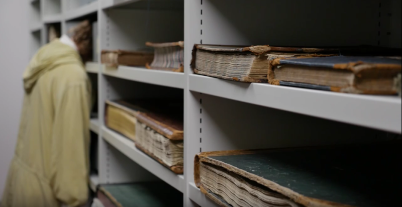 Figure 5. – Film still from Iarsma: Fragments from an Archive, 2014.