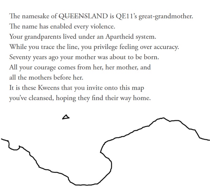 Figure 3. – Ellen van Neerven, “Kweensland. 2.” (December 2022).