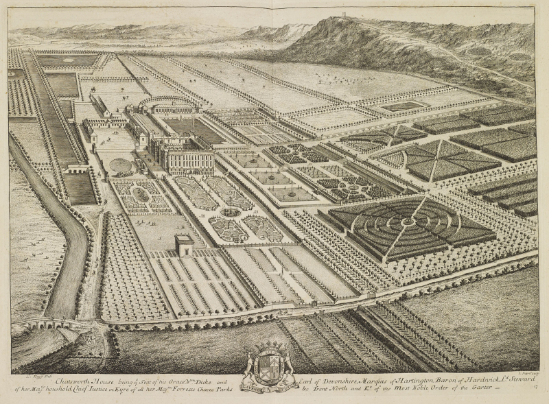Figure 2. – Leonard Knyff et Johannes Kip, « Chatsworth House ».