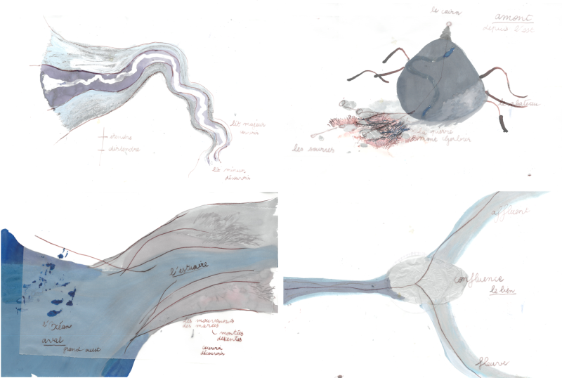 Fig. 4. Clémence Mathieu, Strate 1, socles, matrices.