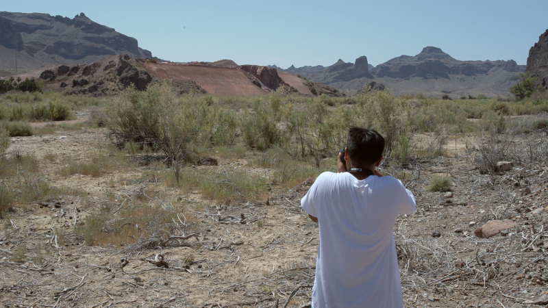 Étienne de France, Looking for the Perfect Landscape (vidéo still), HD vidéo, couleur et stéréo, 45 min, 2017.
